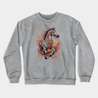 Tribal Horse Crewneck Sweatshirt